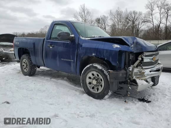 2013 Chevrolet Silverado 1500 Work Truck z VIN 1GCNKPEX5DZ268722, wystawiony jako Copart lot #87367074 z przebiegiem 64 669 mil mil oraz Szkoda całkowita • Salvage title. Historia ofert i sprzedaży dostępna na DreamBid. Obrazek 4.