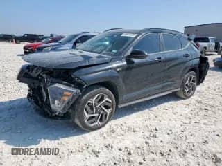 2024 Hyundai Kona N Line с VIN KM8HACA33RU104932, выставлен на аукционе Copart как лот 68693325 с пробегом 9 286 миль миль и Списание • Salvage title. История ставок и продаж доступна на DreamBid. Изображение 1.