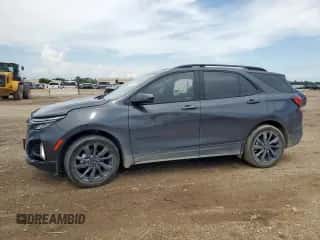 2022 Chevrolet Equinox RS с VIN 2GNAXMEV6N6114652, выставлен на аукционе Copart как лот 69069095 с пробегом 44 471 миль миль и Списание • Salvage title. История ставок и продаж доступна на DreamBid. Изображение 1.