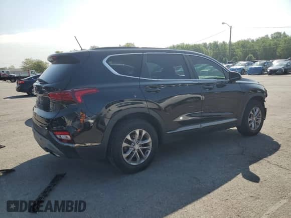2019 Hyundai Santa Fe SE with VIN 5NMS23AD0KH011976, listed as a Copart auction lot 68183555 with 132,694 mi miles and Salvage title. Bid and sale history available at DreamBid. Image 3.