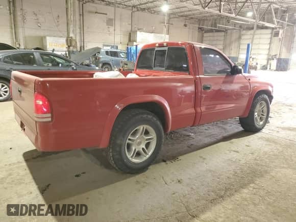 1999 Dodge Dakota SLT with VIN 1B7GL26Z4XS233613, listed as a Copart auction lot 89320955 with 221,289 mi miles and Clean title. Bid and sale history available at DreamBid. Image 3.