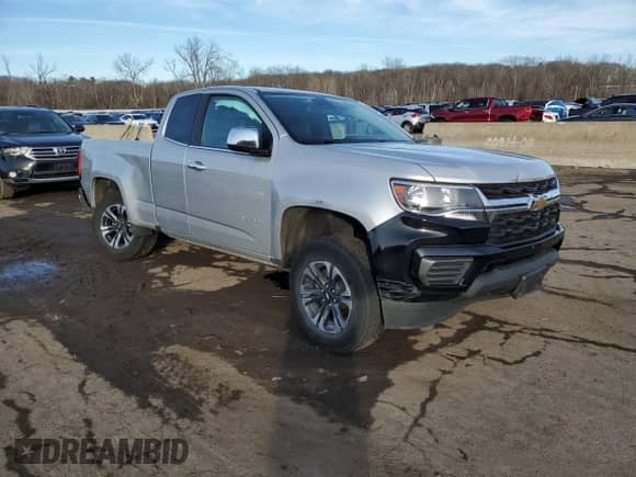 2022 Chevrolet Colorado 2WD LT with VIN 1GCHSCEA6N1167612, listed as a Copart auction lot 43186625 with 40,927 mi miles and Clean title. Bid and sale history available at DreamBid. Image 4.