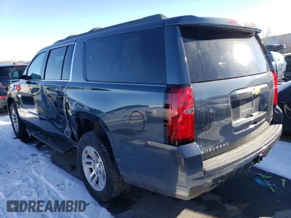 2020 Chevrolet Suburban LS with VIN 1GNSKGKC7LR181687, listed as a Copart auction lot 42359685 with 47,583 mi miles and Salvage title. Bid and sale history available at DreamBid. Image 2.