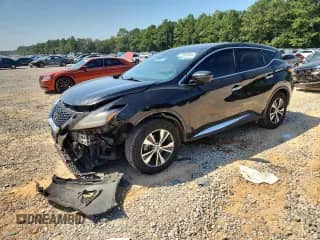 2020 Nissan Murano S with VIN 5N1AZ2AS5LN134138, listed as a Copart auction lot 72045835 with 119,753 mi miles and Salvage title. Bid and sale history available at DreamBid. Image 1.