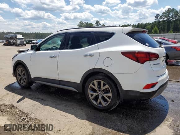 2017 Hyundai Santa Fe Ultimate с VIN 5NMZW4LA8HH046284, выставлен на аукционе Copart как лот 70824075 с пробегом Не указан миль и Списание • Salvage title. История ставок и продаж доступна на DreamBid. Изображение 2.