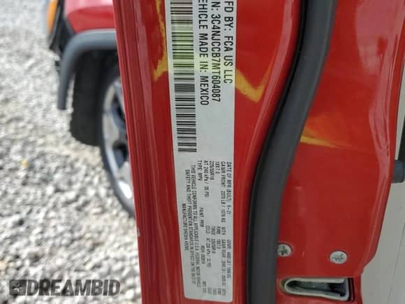 2021 Jeep Compass Limited z VIN 3C4NJCCB7MT604087, wystawiony jako Copart lot #64212565 z przebiegiem 83 513 mil mil oraz Szkoda całkowita • Salvage title. Historia ofert i sprzedaży dostępna na DreamBid. Obrazek 13.