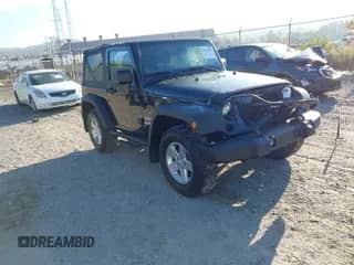 2012 Jeep Wrangler Sport with VIN 1C4AJWAG1CL168717, listed as a IAAI auction lot 43461521 with 106,272 mi miles and . Bid and sale history available at DreamBid. Image 1.