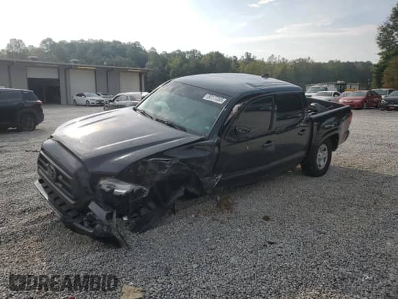 2021 Toyota Tacoma SR with VIN 3TMCZ5AN5MM403856, listed as a Copart auction lot 80177395 with 30,420 mi miles and Salvage title. Bid and sale history available at DreamBid. Image 1.