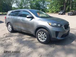 2019 Kia Sorento LX with VIN 5XYPGDA56KG480912, listed as a IAAI auction lot 42574530 with 45,705 mi miles and . Bid and sale history available at DreamBid. Image 1.