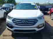 2018 Hyundai Santa Fe 2.4L with VIN 5XYZU3LB9JG565403, listed as a IAAI auction lot 43121028 with 54,350 mi miles and . Bid and sale history available at DreamBid. Image 12.