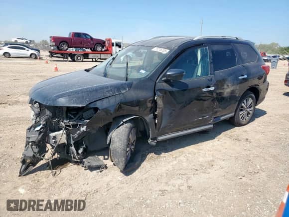 2020 Nissan Pathfinder SV with VIN 5N1DR2BM6LC589234, listed as a Copart auction lot 71276785 with 149,816 mi miles and Salvage title. Bid and sale history available at DreamBid. Image 1.