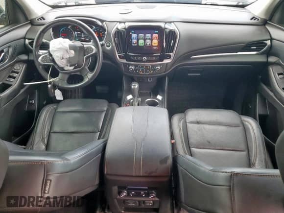 2019 Chevrolet Traverse Premier with VIN 1GNERKKW6KJ247844, listed as a Copart auction lot 83930245 with 119,245 mi miles and Salvage title. Bid and sale history available at DreamBid. Image 8.