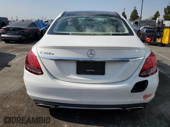 2016 Mercedes-Benz C 350e with VIN 55SWF4HB5GU165039, listed as a Copart auction lot 65015765 with 70,265 mi miles and Clean title. Bid and sale history available at DreamBid. Image 6.