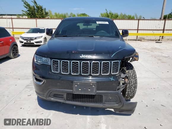 2018 Jeep Grand Cherokee Laredo z VIN 1C4RJEAG2JC480930, wystawiony jako Copart lot #65184965 z przebiegiem 70 700 mil mil oraz Szkoda całkowita • Salvage title. Historia ofert i sprzedaży dostępna na DreamBid. Obrazek 5.