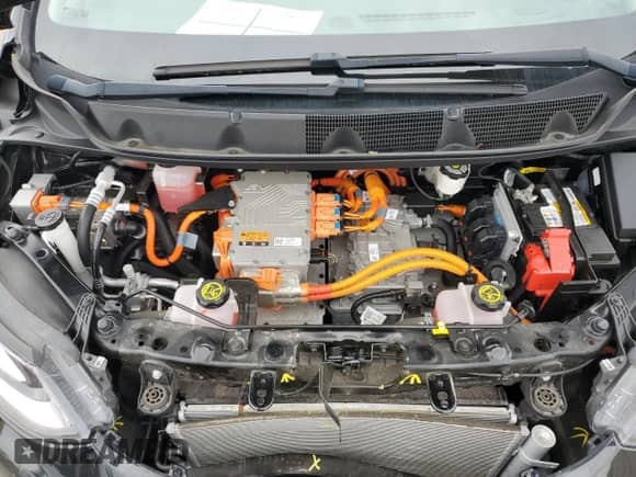 2021 Chevrolet Bolt EV LT with VIN 1G1FY6S06M4111050, listed as a Copart auction lot 66931935 with 20,630 mi miles and Salvage title. Bid and sale history available at DreamBid. Image 12.