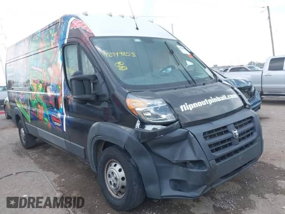 2017 Ram ProMaster Cargo with VIN 3C6TRVDGXHE547455, listed as a IAAI auction lot 42949858 with 156,431 mi miles and . Bid and sale history available at DreamBid. Image 6.