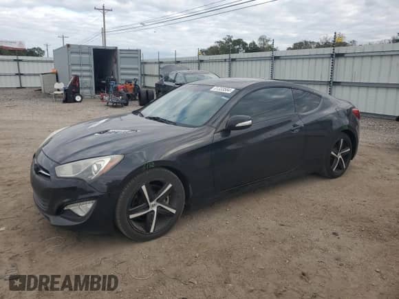 2013 Hyundai Genesis Coupe R-Spec с VIN KMHHU6KJ9DU084183, выставлен на аукционе Copart как лот 81333584 с пробегом 132 928 миль миль и Списание • Salvage title. История ставок и продаж доступна на DreamBid. Изображение 1.
