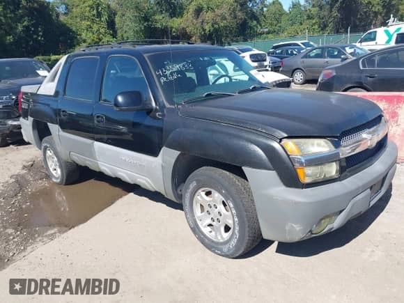 2002 Chevrolet Avalanche с VIN 3GNEK13T82G152545, выставлен на аукционе IAAI как лот 43359833 с пробегом 23 848 миль миль и . История ставок и продаж доступна на DreamBid. Изображение 1.