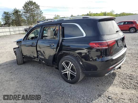 2022 Mercedes-Benz GLS 450 with VIN 4JGFF5KE7NA789470, listed as a Copart auction lot 69076875 with 39,081 mi miles and Salvage title. Bid and sale history available at DreamBid. Image 2.