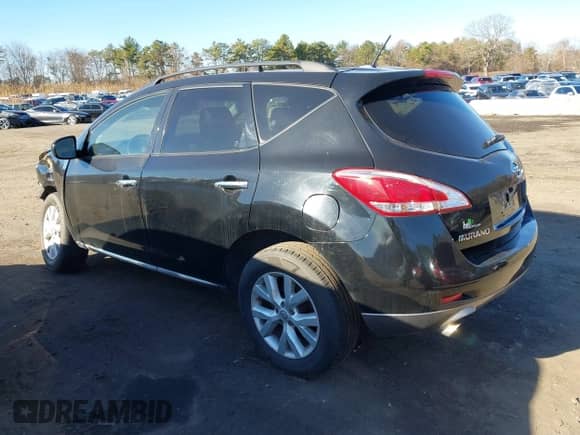 2013 Nissan Murano SL with VIN JN8AZ1MW9DW319516, listed as a IAAI auction lot 40953487 with 105,969 mi miles and . Bid and sale history available at DreamBid. Image 3.