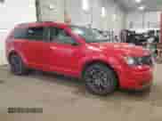 2018 Dodge Journey SE with VIN 3C4PDCAB9JT269400, listed as a Copart auction lot 85586845 with 76,410 mi miles and Clean title. Bid and sale history available at DreamBid. Image 4.