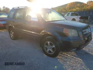 2006 Honda Pilot EX-L z VIN 5FNYF28536B010769, wystawiony jako IAAI lot #43464954 z przebiegiem 279 291 mil mil oraz . Historia ofert i sprzedaży dostępna na DreamBid. Obrazek 1.