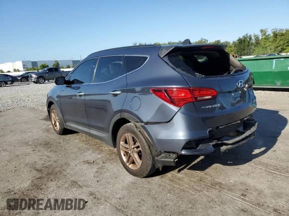 2017 Hyundai Santa Fe 2.4L с VIN 5NMZU3LB9HH003825, выставлен на аукционе Copart как лот 80413865 с пробегом 95 191 миль миль и Списание • Salvage title. История ставок и продаж доступна на DreamBid. Изображение 2.