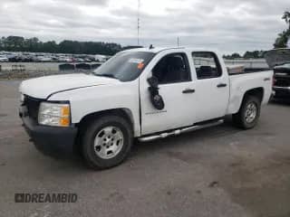 2013 Chevrolet Silverado 1500 Work Truck with VIN 3GCPKPEA1DG267507, listed as a Copart auction lot 80246675 with 165,360 mi miles and Salvage title. Bid and sale history available at DreamBid. Image 1.