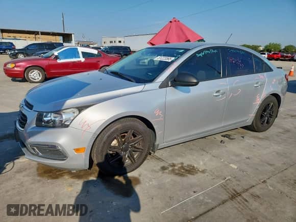 2015 Chevrolet Cruze LS с VIN 1G1PA5SHXF7291546, выставлен на аукционе Copart как лот 81223565 с пробегом 104 604 миль миль и Списание • Salvage title. История ставок и продаж доступна на DreamBid. Изображение 1.