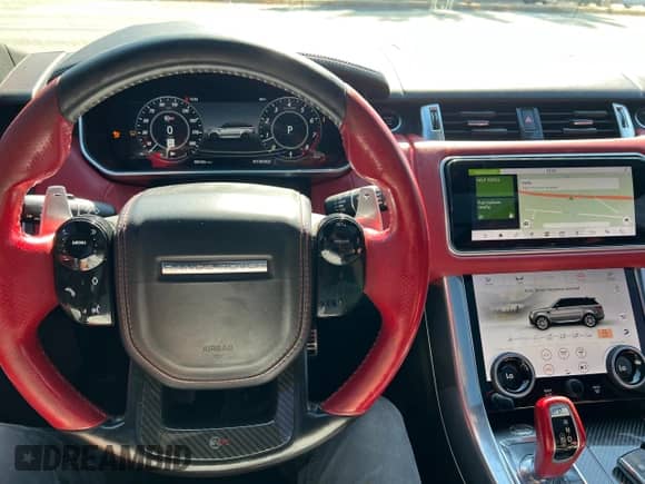 2018 Land Rover Range Rover Sport SVR with VIN SALWZ2SE9JA192169, listed as a Copart auction lot 85945685 with 105,124 mi miles and Clean title. Bid and sale history available at DreamBid. Image 7.