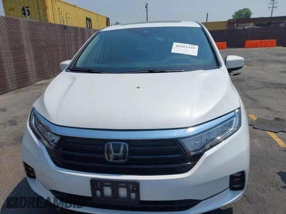 2022 Honda Odyssey EX-L with VIN 5FNRL6H70NB047816, listed as a IAAI auction lot 42922435 with Not provided miles and . Bid and sale history available at DreamBid. Image 12.