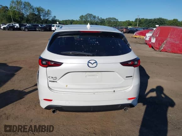 2025 Mazda CX-5 S Select with VIN JM3KFBBL0S0570018, listed as a IAAI auction lot 43082244 with 5,430 mi miles and . Bid and sale history available at DreamBid. Image 16.