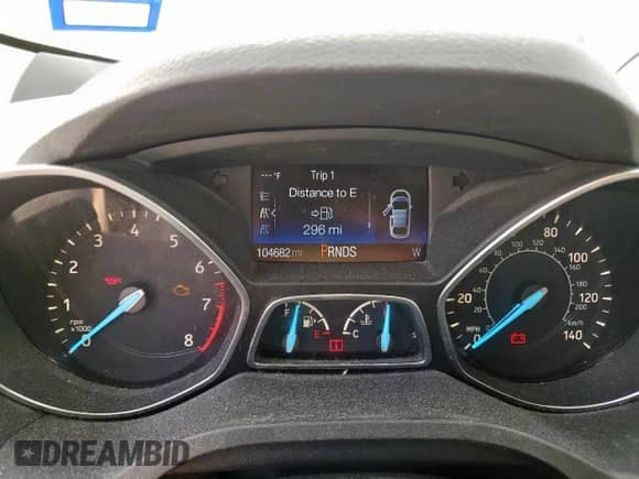 2017 Ford Escape Titanium с VIN 1FMCU0JD7HUB60105, выставлен на аукционе Copart как лот 81084435 с пробегом 104 682 миль миль и Списание • Salvage title. История ставок и продаж доступна на DreamBid. Изображение 9.