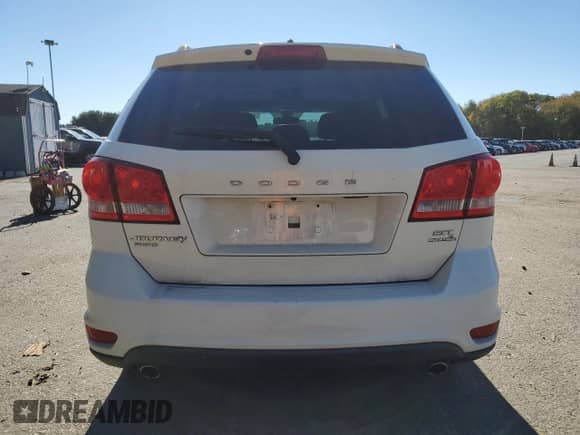 2015 Dodge Journey SXT with VIN 3C4PDDBG3FT613276, listed as a Copart auction lot 85899795 with 151,311 mi miles and Salvage title. Bid and sale history available at DreamBid. Image 6.