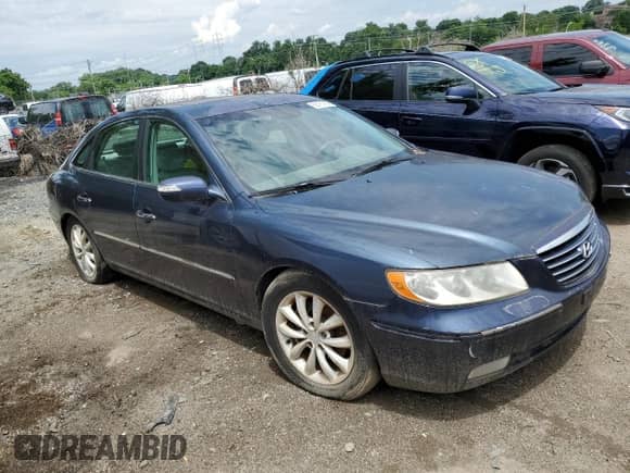 2007 Hyundai Azera SE с VIN KMHFC46F37A176819, выставлен на аукционе Copart как лот 58791404 с пробегом Не указан миль и На запчасти • Non repairable. История ставок и продаж доступна на DreamBid. Изображение 4.