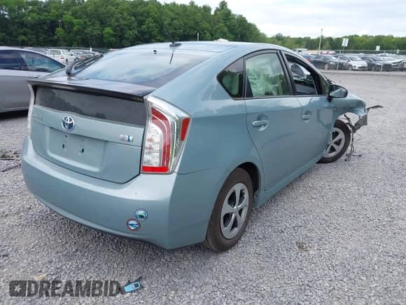 2013 Toyota Prius One with VIN JTDKN3DU2D1623693, listed as a IAAI auction lot 42680303 with 146,175 mi miles and . Bid and sale history available at DreamBid. Image 4.