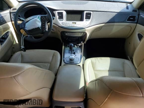 2009 Hyundai Genesis with VIN KMHGC46E49U038820, listed as a Copart auction lot 81036905 with Not provided miles and Salvage title. Bid and sale history available at DreamBid. Image 8.
