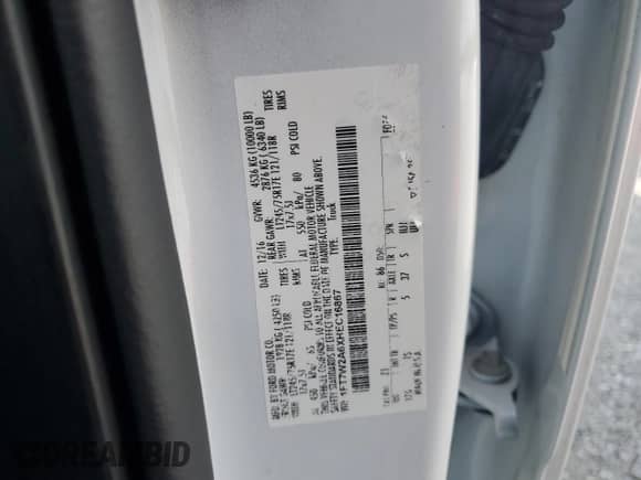 2017 Ford F-250 XL z VIN 1FT7W2A6XHEC16867, wystawiony jako Copart lot #66441475 z przebiegiem 208 731 mil mil oraz Szkoda całkowita • Salvage title. Historia ofert i sprzedaży dostępna na DreamBid. Obrazek 12.