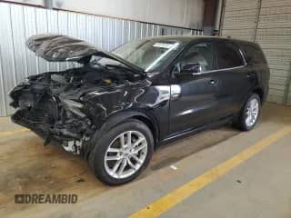 2022 Dodge Durango GT Plus with VIN 1C4RDHDG8NC217819, listed as a Copart auction lot 62076005 with 53,758 mi miles and Salvage title. Bid and sale history available at DreamBid. Image 1.