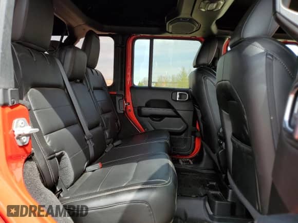 2021 Jeep Wrangler Unlimited Sahara with VIN 1C4HJXEG3MW526933, listed as a Copart auction lot 56461345 with 64,090 mi miles and Clean title. Bid and sale history available at DreamBid. Image 11.