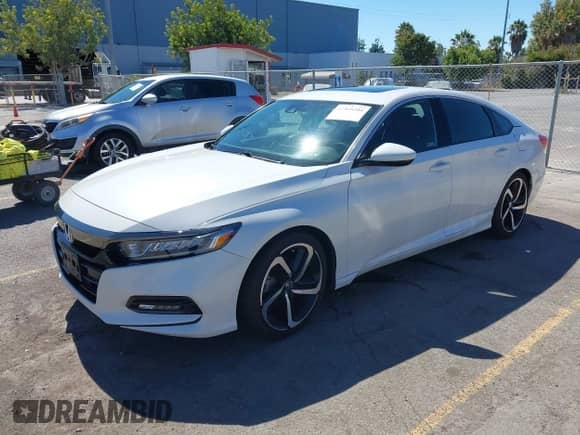 2019 Honda Accord Sport with VIN 1HGCV2F34KA008709, listed as a IAAI auction lot 42985281 with 68,815 mi miles and . Bid and sale history available at DreamBid. Image 17.