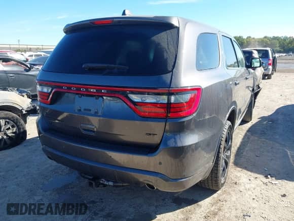 2020 Dodge Durango GT Plus with VIN 1C4RDJDG9LC366888, listed as a IAAI auction lot 43323161 with 115,912 mi miles and . Bid and sale history available at DreamBid. Image 4.
