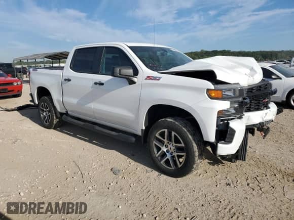 2020 Chevrolet Silverado 1500 Custom Trail Boss with VIN 3GCPYCEF7LG441016, listed as a Copart auction lot 70513895 with 69,626 mi miles and Salvage title. Bid and sale history available at DreamBid. Image 4.