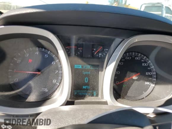 2016 Chevrolet Equinox LS with VIN 2GNFLEEKXG6207285, listed as a Copart auction lot 52488695 with 187,926 mi miles and Salvage title. Bid and sale history available at DreamBid. Image 9.