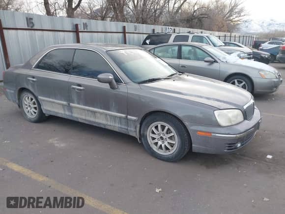 2004 Hyundai XG with VIN KMHFU45E14A355782, listed as a IAAI auction lot 41357500 with 138,236 mi miles and . Bid and sale history available at DreamBid. Image 1.