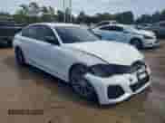 2019 BMW 3 Series 330i with VIN 3MW5R1J58K8A03679, listed as a Copart auction lot 84406225 with 85,006 mi miles and Salvage title. Bid and sale history available at DreamBid. Image 4.