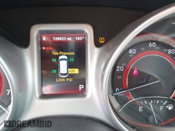 2012 Dodge Journey Crew with VIN 3C4PDCDG5CT226800, listed as a IAAI auction lot 43070821 with 129,623 mi miles and . Bid and sale history available at DreamBid. Image 7.