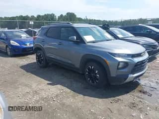 2022 Chevrolet TrailBlazer LT с VIN KL79MPSL5NB063132, выставлен на аукционе IAAI как лот 42809143 с пробегом 52 348 миль миль и . История ставок и продаж доступна на DreamBid. Изображение 1.
