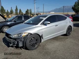 2017 Hyundai Elantra Value Edition with VIN 5NPD84LF7HH012601, listed as a Copart auction lot 57899505 with 101,852 mi miles and Salvage title. Bid and sale history available at DreamBid. Image 1.