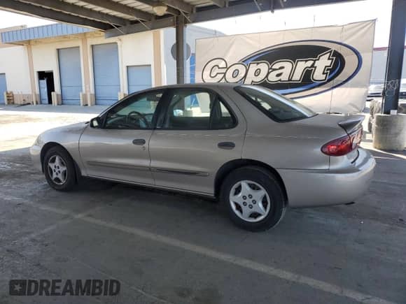 2005 Chevrolet Cavalier with VIN 1G1JC52F457195831, listed as a Copart auction lot 59333605 with Not provided miles and Salvage title. Bid and sale history available at DreamBid. Image 2.